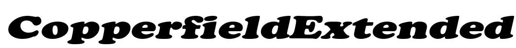 CopperfieldExtended Font Image