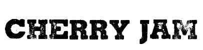 CHERRY JAM Font Image