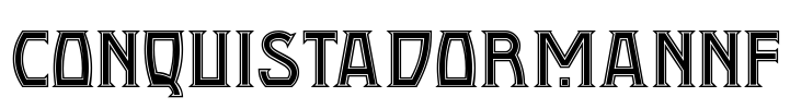 ConquistadormanNF Font Image