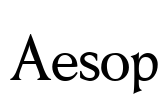 Aesop Font Image