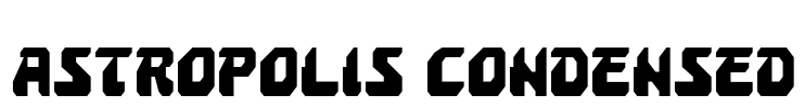 Astropolis Condensed Font Image