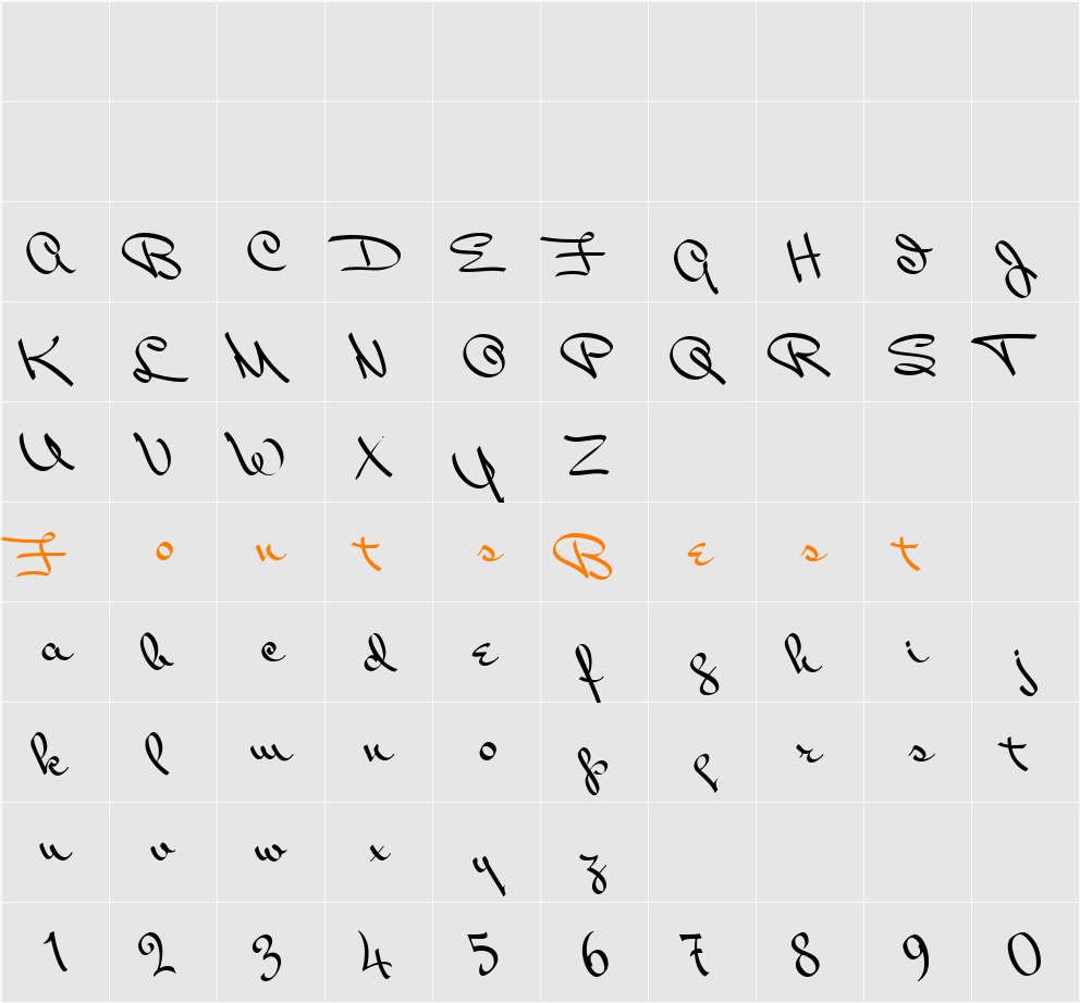 Miss Packgope Character Map