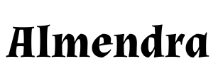 Almendra Font Image