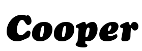 Cooper Font Image