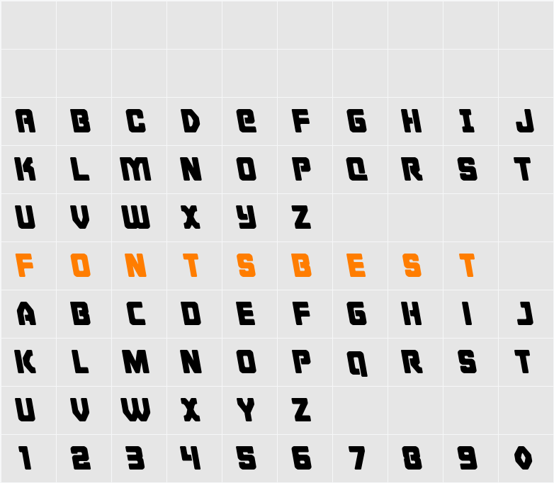 Cyborg Rooster Leftalic Character Map