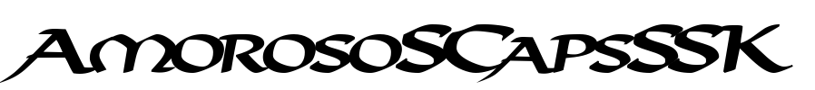 AmorosoSCapsSSK Font Image