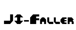 JI-Faller Font Image