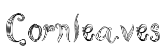 Cornleaves Font Image