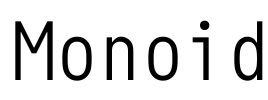 Monoid Font Image