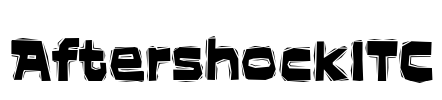 AftershockITC Font Image