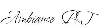 Ambiance BT Font Image