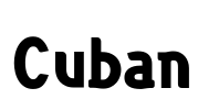 Cuban Font Image