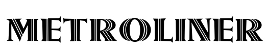 Metroliner Font Image