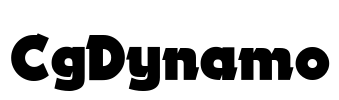 CgDynamo Font Image