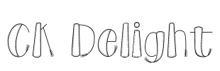 CK Delight Font Image