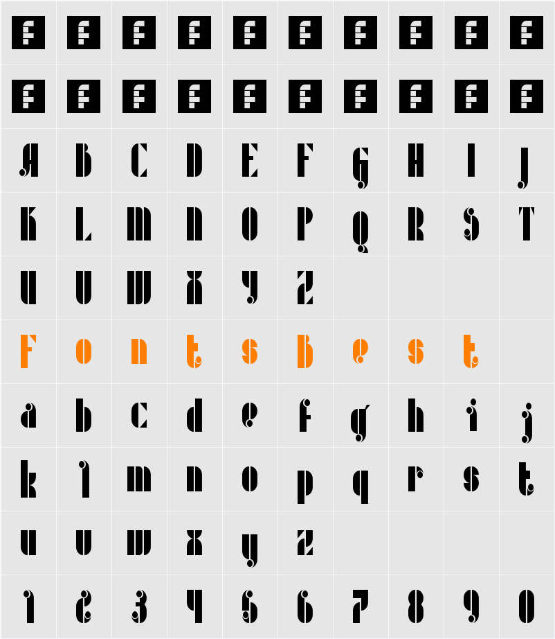 Metric Character Map