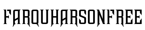 FarquharsonFree Font Image