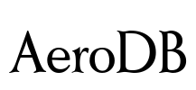 AeroDB Font Image