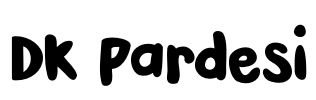 DK Pardesi Font Image