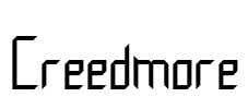 Creedmore Font Image