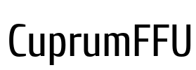 CuprumFFU Font Image