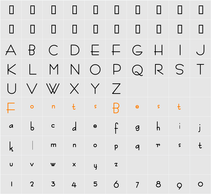 ArTarumianBarak Character Map