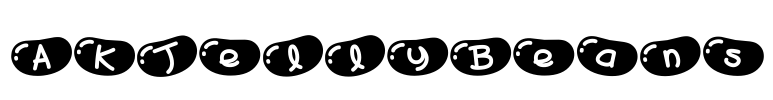 AKJellyBeans Font Image