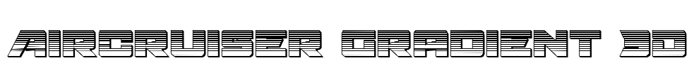 Aircruiser Gradient 3D