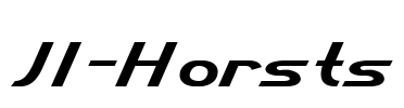 JI-Horsts Font Image