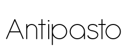 Antipasto Font Image