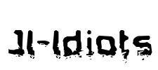 JI-Idiots Font Image