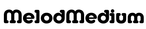 MelodMedium Font Image