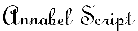 Annabel Script Font Image