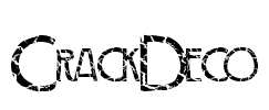 CrackDeco Font Image