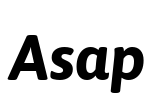 Asap Font Image