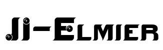 JI-Elmier Font Image