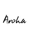 Aroha Font Image