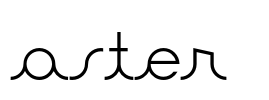 Aster 2 Font Image