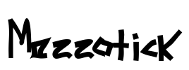 Mezzotick Font Image