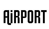 Airport Font Image