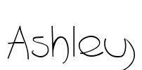 Ashley Font Image