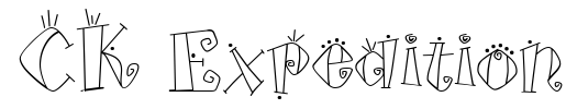 CK Expedition Font Image