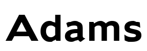 Adams Font Image