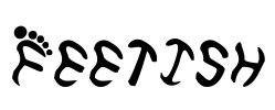 Feetish Font Image