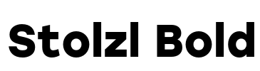 Stolzl Bold Font Image