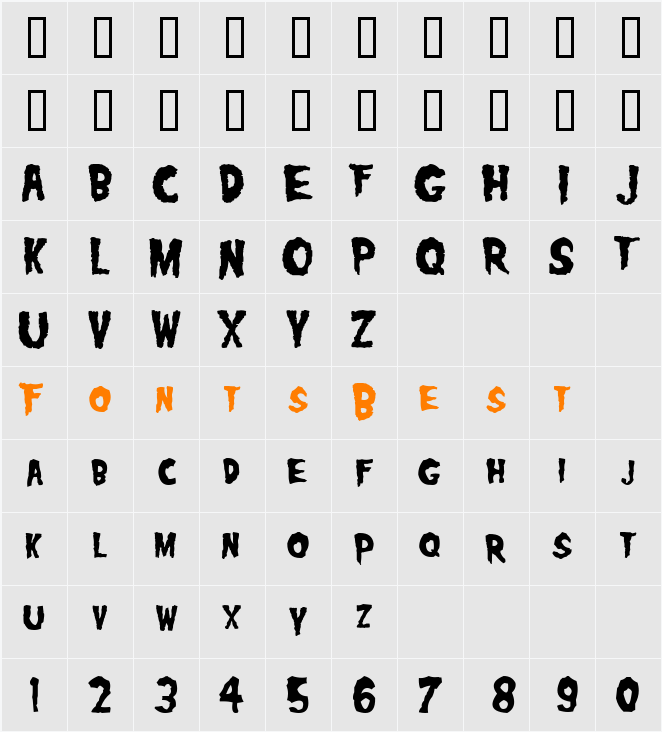 Misfits Character Map