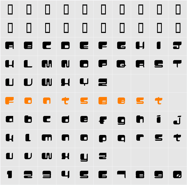 AddFatMan Character Map