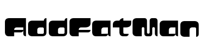 AddFatMan Font Image