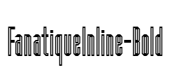 FanatiqueInline-Bold Font Image