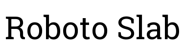 Roboto Slab Font Image